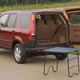 The table doubles as the floor in the trunk. Photo from zombiedrive.com